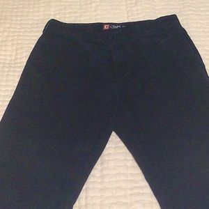 Worn soft comfortable corduroy pants